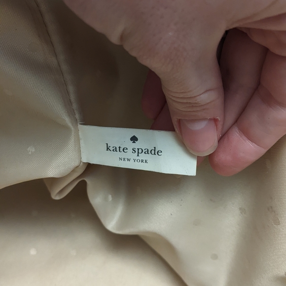 Black quilted Kate Spade handbag - Picture 3 of 4